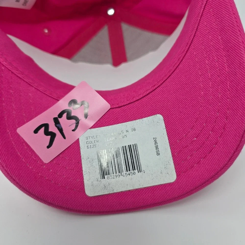 Adidas Texas A&M Aggies Hat Youth Girls Pink Cotton Adjustable Cap NCAA Logo